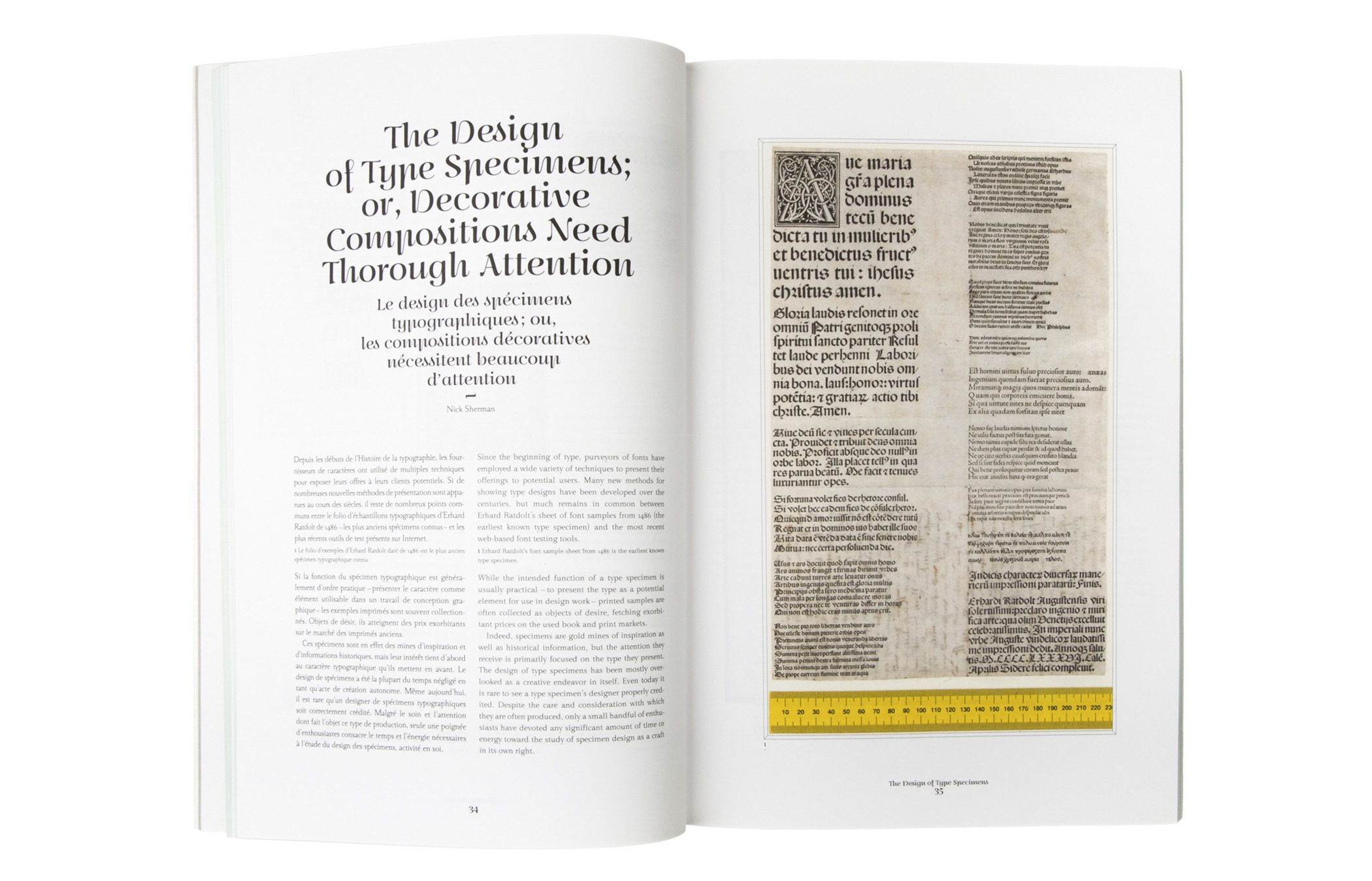 The Shelf Journal 1 The Structure of a Book Ouverture The Shelf