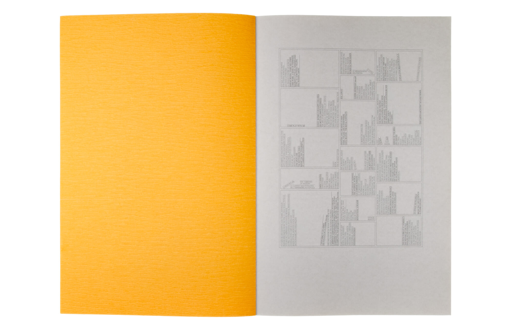 The Shelf Journal 1 The Structure of a Book Ouverture The Shelf